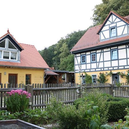 "Ferienwohnung Am Tharandter Wald" Grund 外观 照片