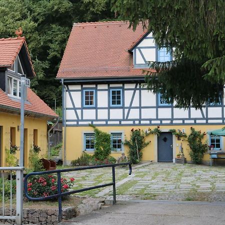 "Ferienwohnung Am Tharandter Wald" Grund 外观 照片