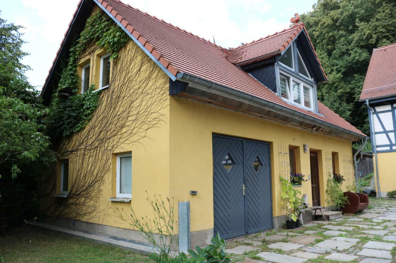 "Ferienwohnung Am Tharandter Wald" Grund 外观 照片